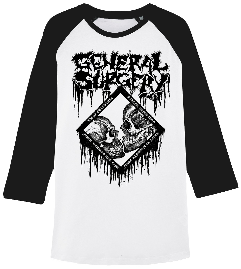 GENERAL SURGERY - First Symptom Baseball Shirt 