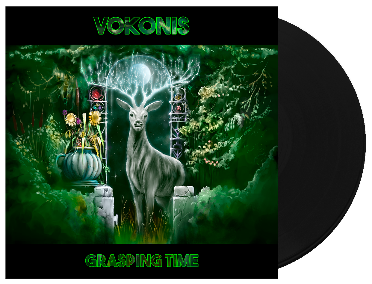 VOKONIS - Grasping Time BLACK LP