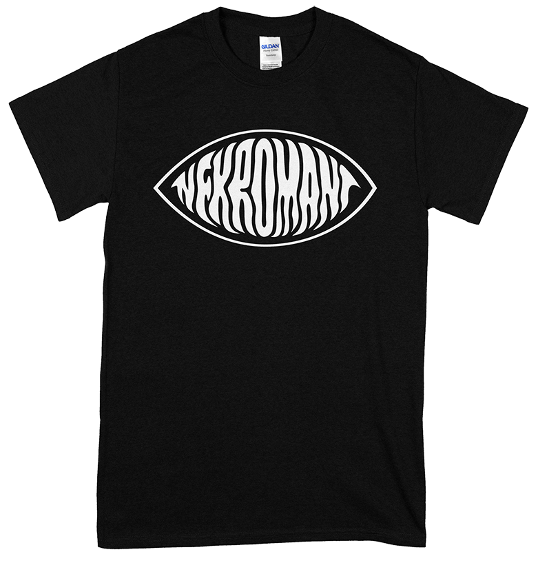 NEKROMANT - Logo Svart T-shirt