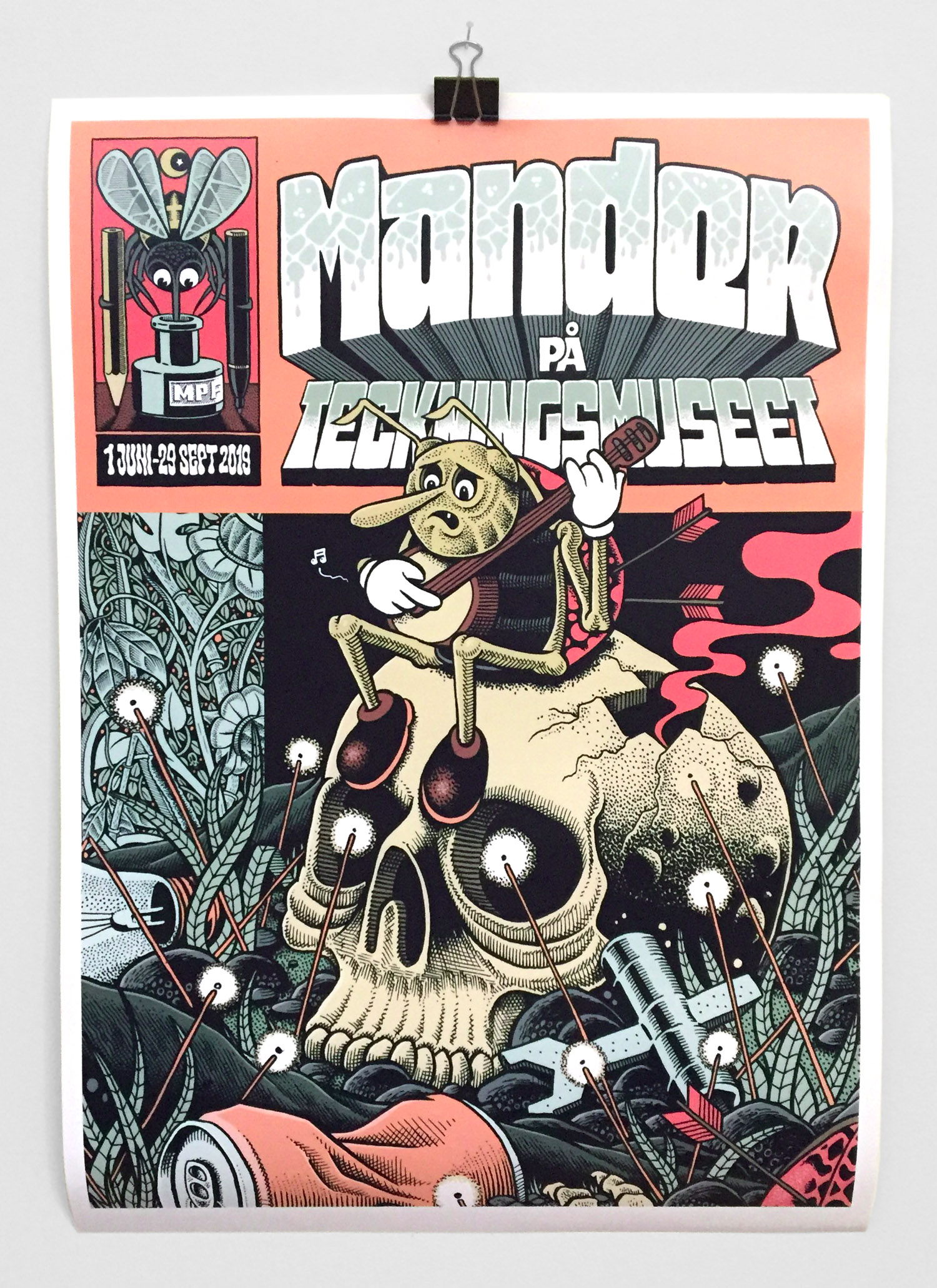 Mander på Teckningsmuseet, Alternative Poster