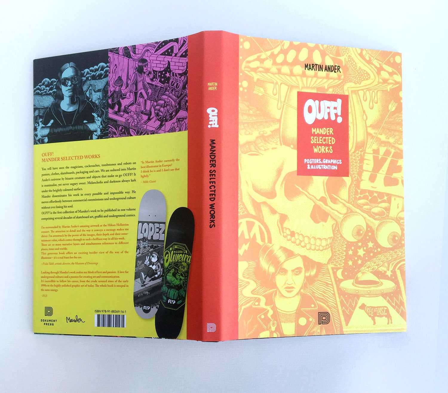 OUFF! - Mander selected works book  - 2