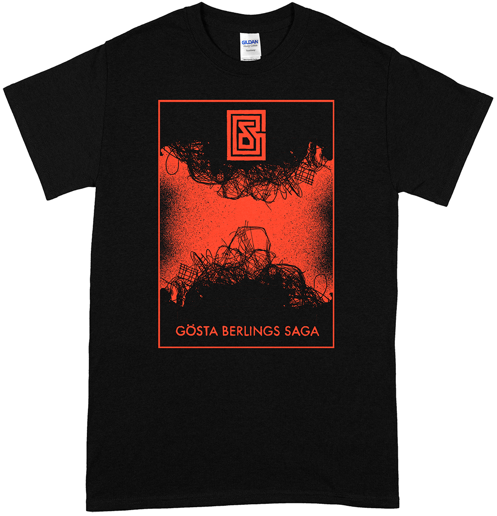 GÖSTA BERLINGS SAGA - Röd Silhuett T-shirt
