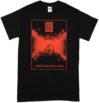 GÖSTA BERLINGS SAGA - Röd Silhuett T-shirt