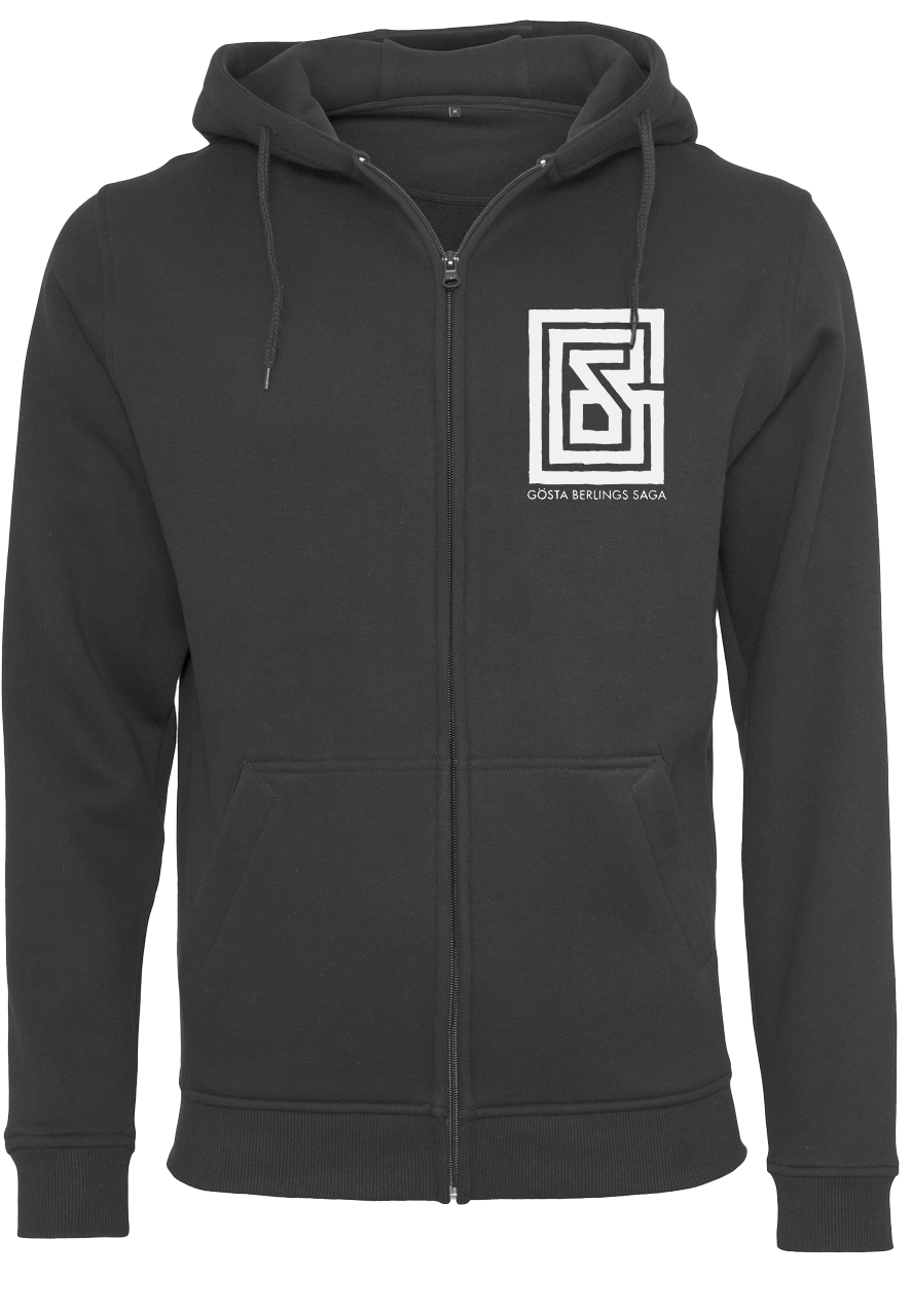 GÖSTA BERLINGS SAGA - Black Logo Zip Hood