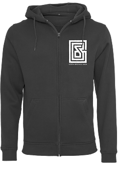 GÖSTA BERLINGS SAGA - Black Logo Zip Hood