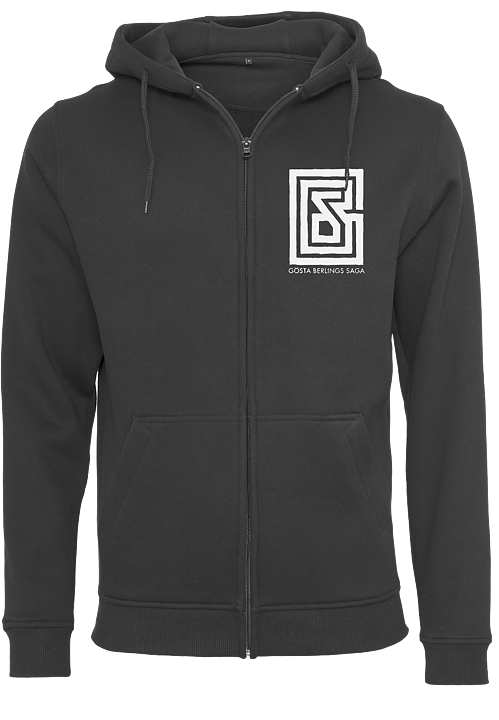 product-image GÖSTA BERLINGS SAGA -  Svart Logo Zip Hood