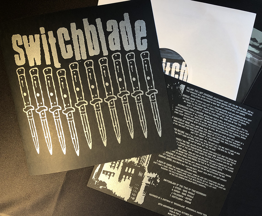 SWITCHBLADE - s/t 10" (20th Anniversary Edition) - 2