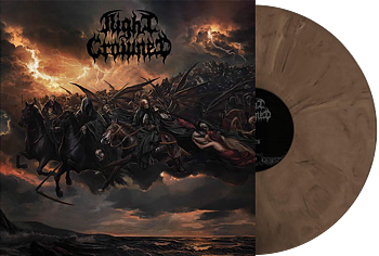 NIGHT CROWNED - Tales LP Brun vinyl