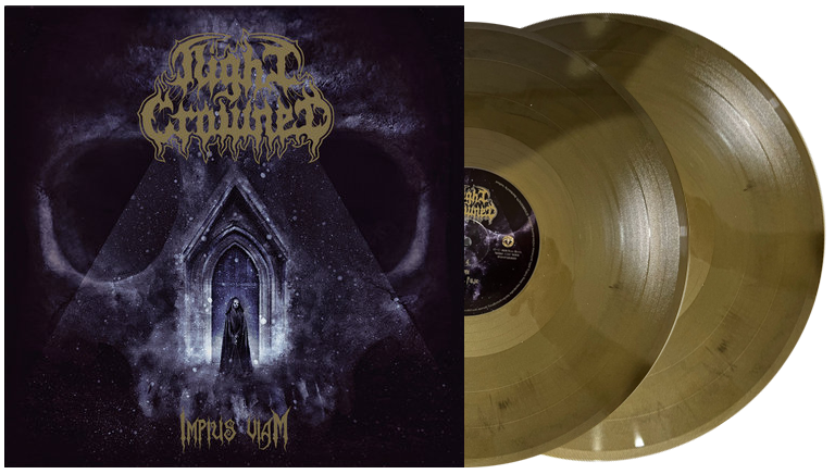 NIGHT CROWNED - Impius Viam 2LP (GULD)