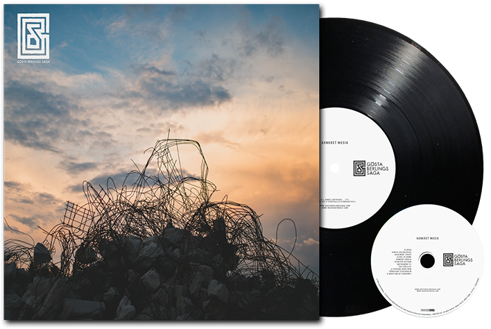 GÖSTA BERLINGS SAGA - Konkret Musik Svart LP
