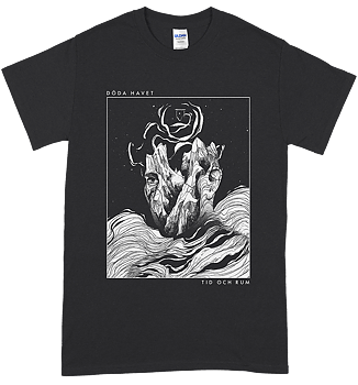 DÖDA HAVET - Tid och rum Dark Grey T-shirt