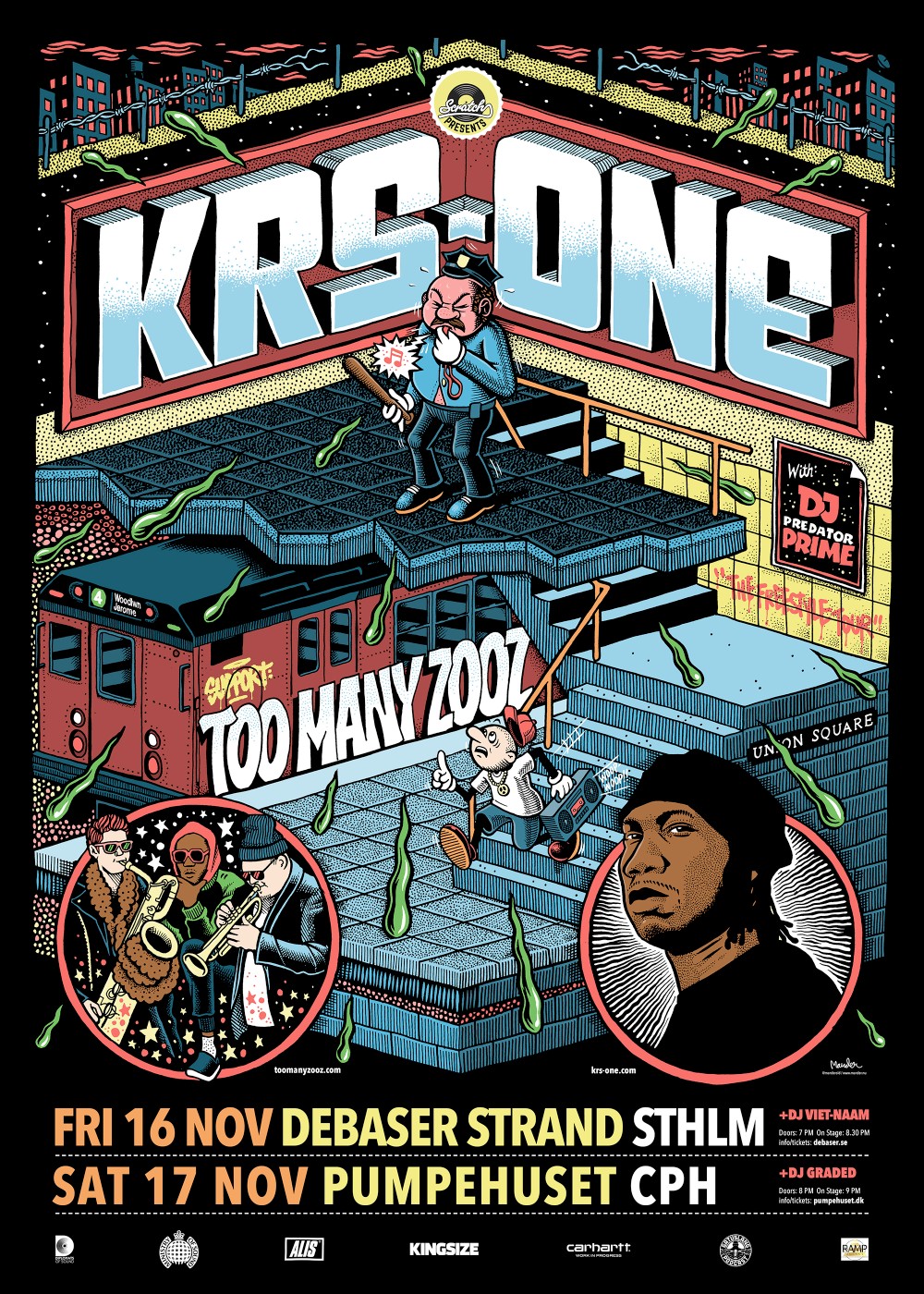 KRSワン ライブポスター KRS-One KRSワン ライブポスター KRS-One