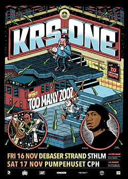 KRS ONE Concert Poster