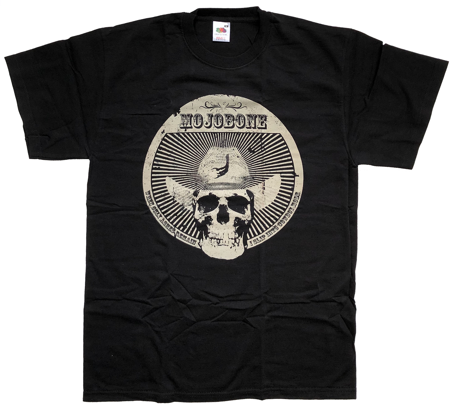 MOJOBONE - When Only Ashes Remain Black/Beige T-shirt