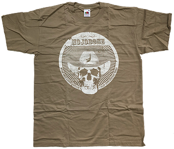 MOJOBONE - When Only Ashes Remain Olive/White T-shirt