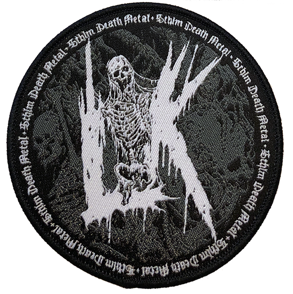 LIK - Sthlm Death Metal Round Patch