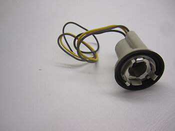 Kontaktstycke glödlampa  2-pol