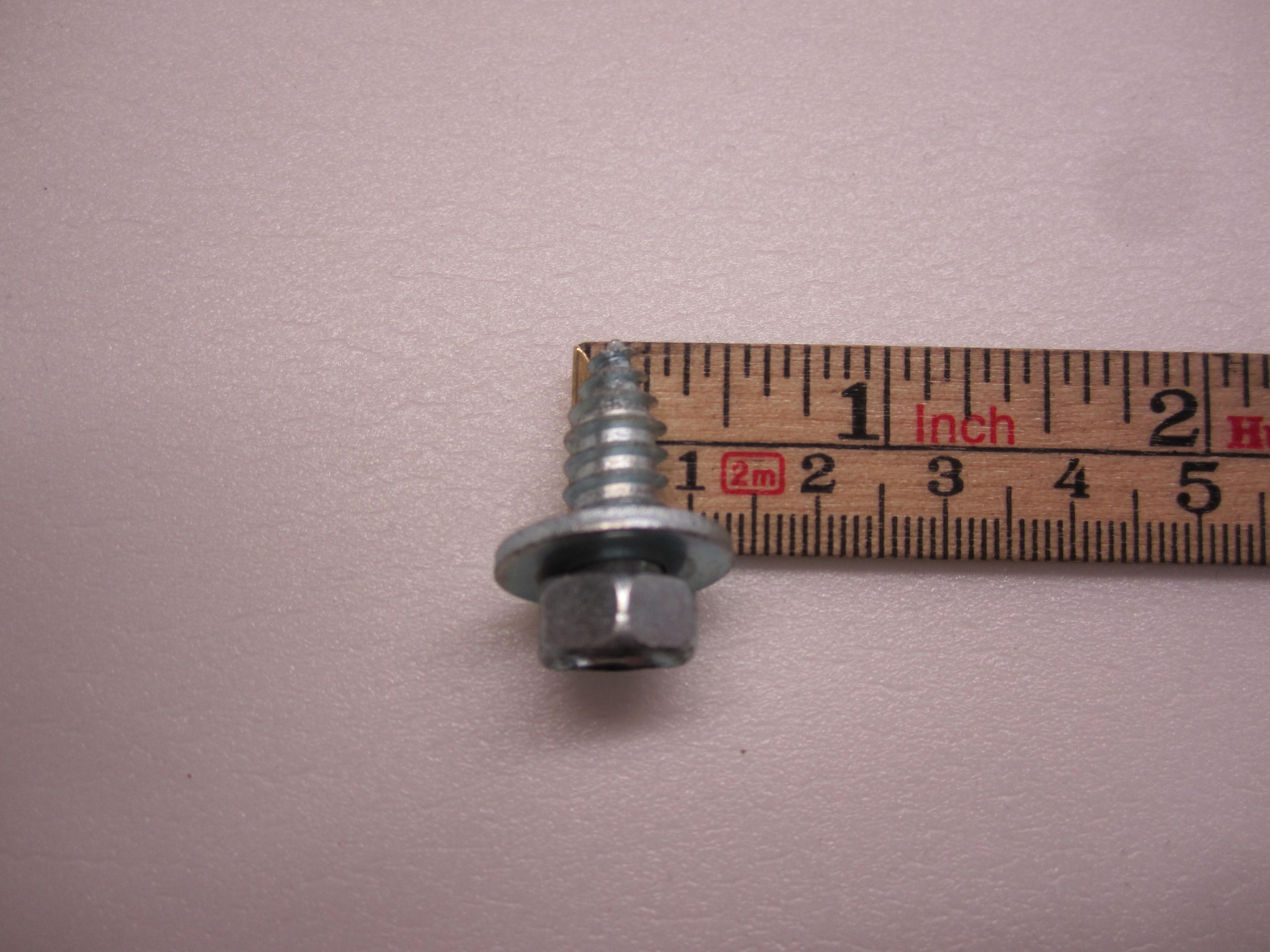 Skruv till bakre spiklist  3/4" - 3