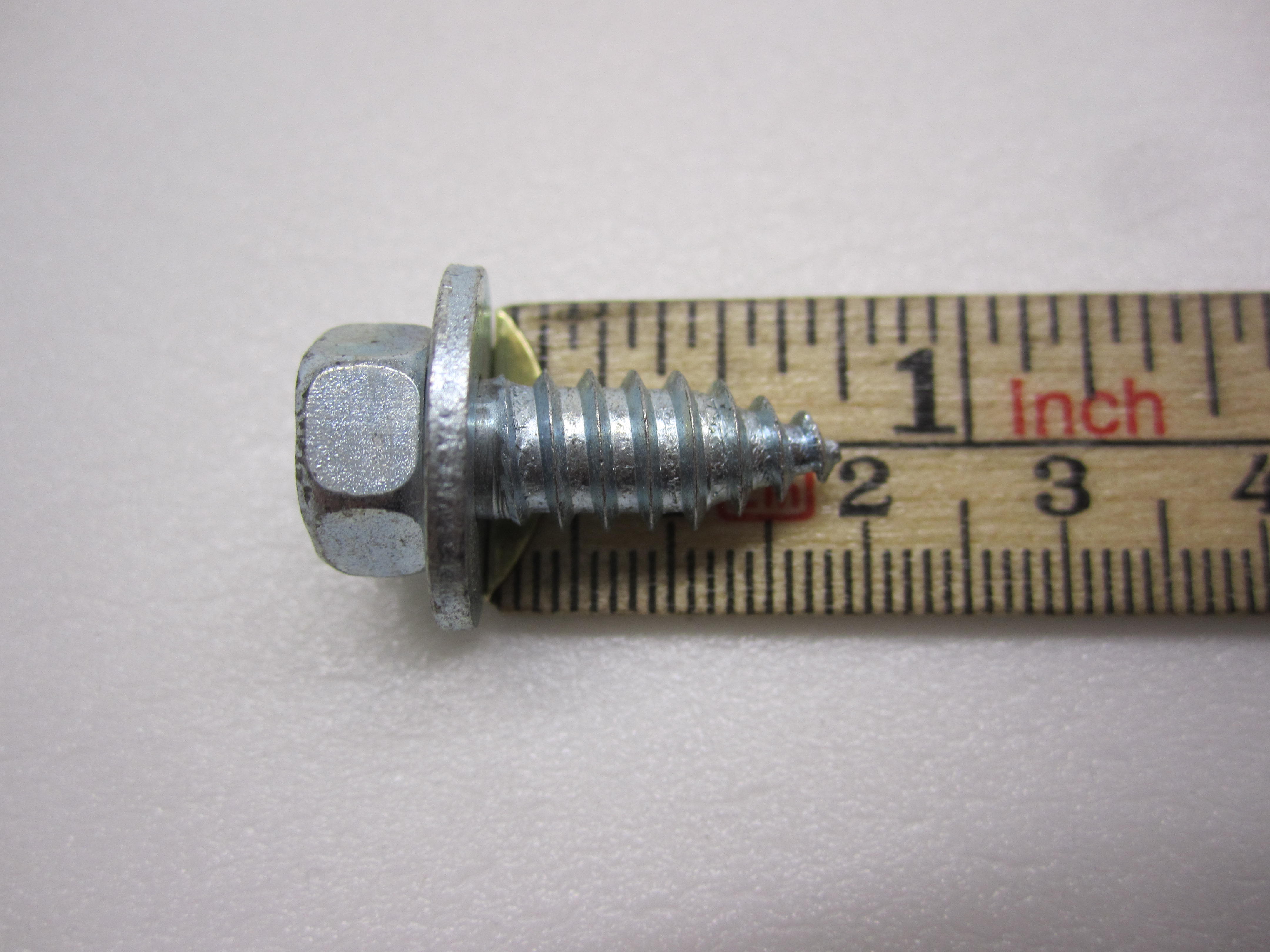 Skruv till bakre spiklist  3/4" - 2