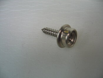 TRYCKKNAPP HANE ROSTFRI 8x5/8