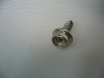 TRYCKKNAPP HANE ROSTFRI 10x5/8