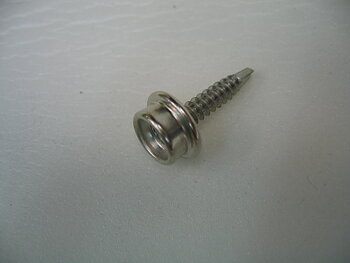 TRYCKKNAPP HANE ROSTFRI  8x3/4