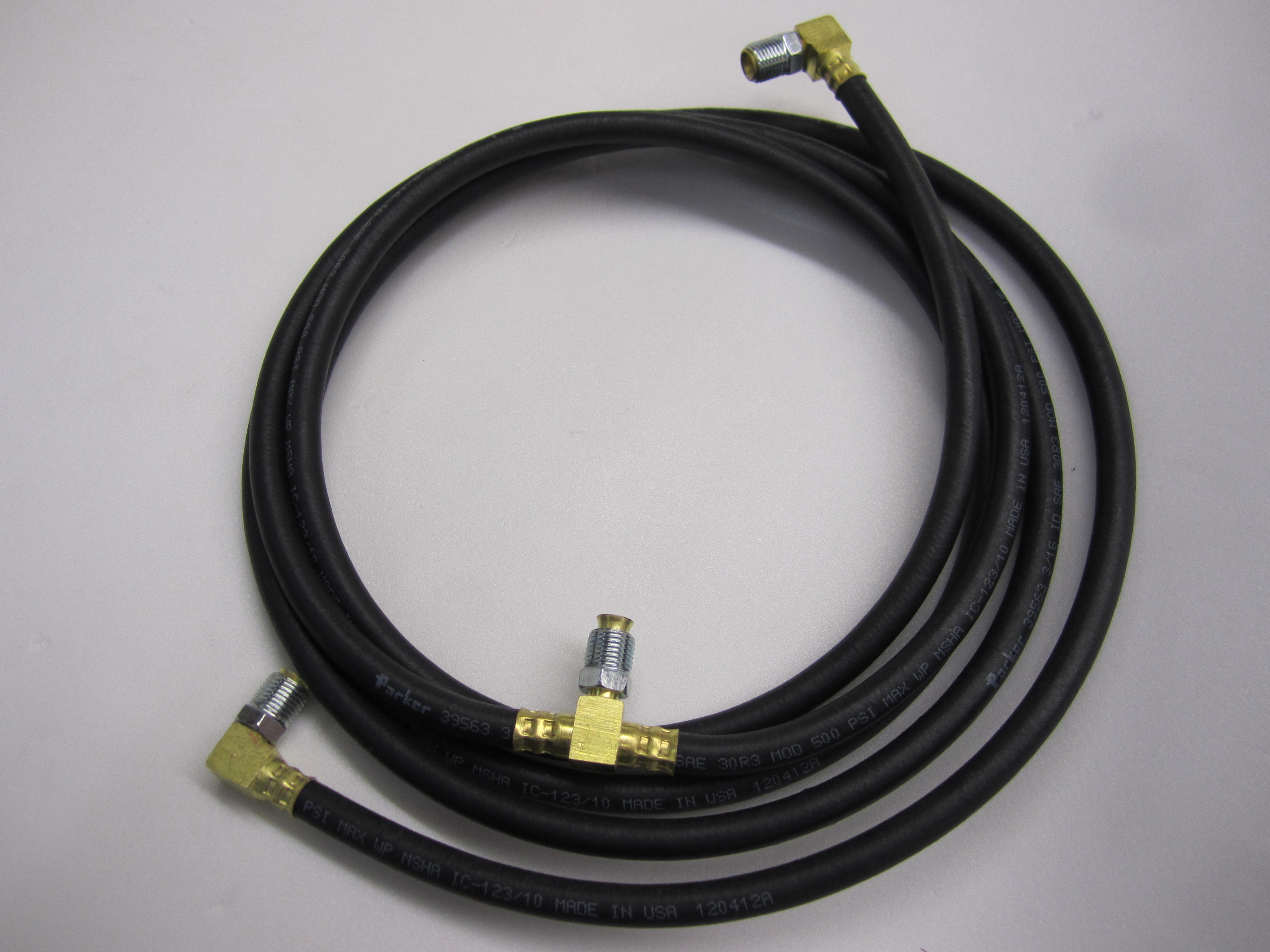 HYDRAULSLANG SVART GUMMI - 2