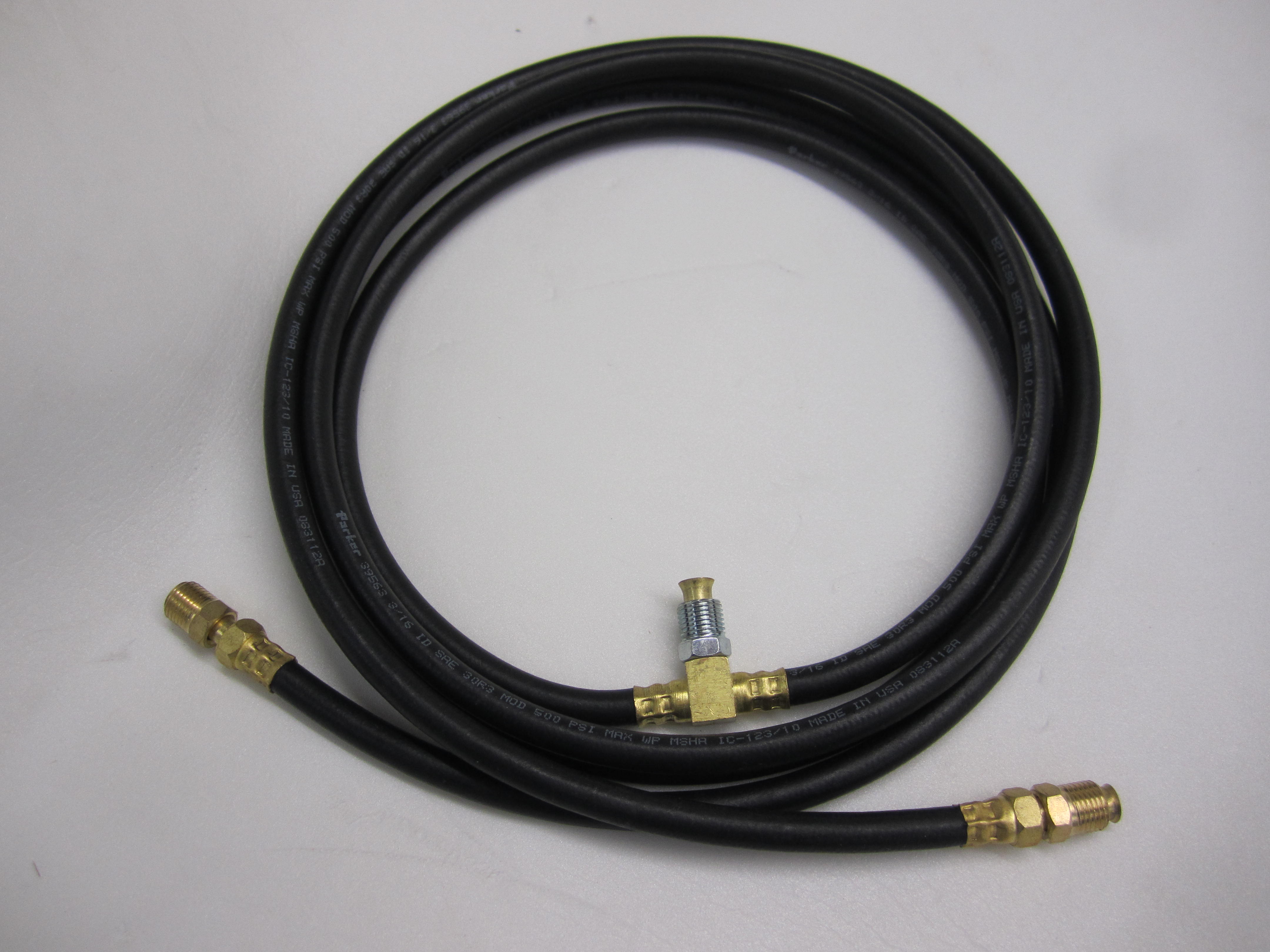 HYDRAULSLANG SVART GUMMI - 3