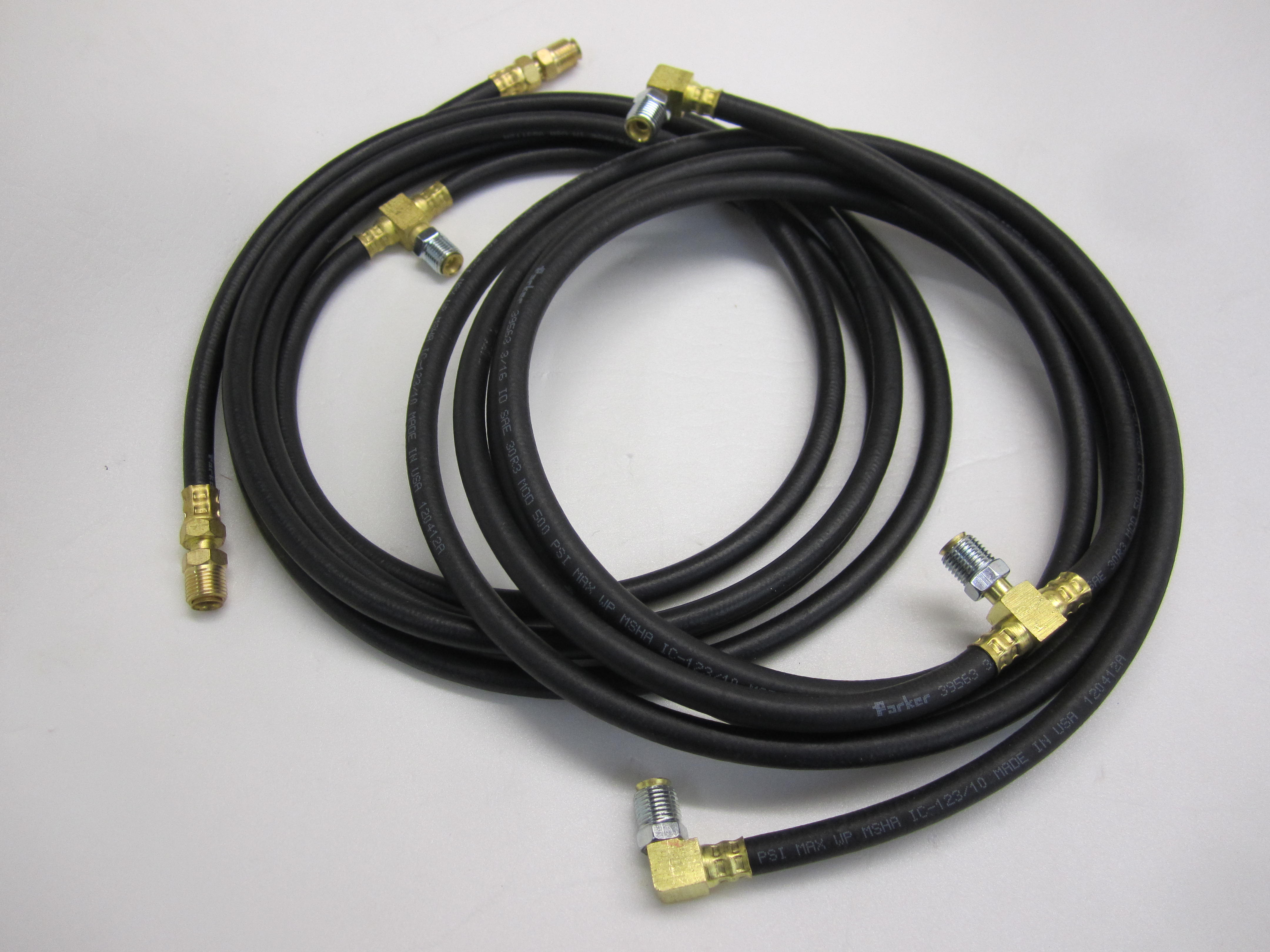 HYDRAULSLANG SVART GUMMI