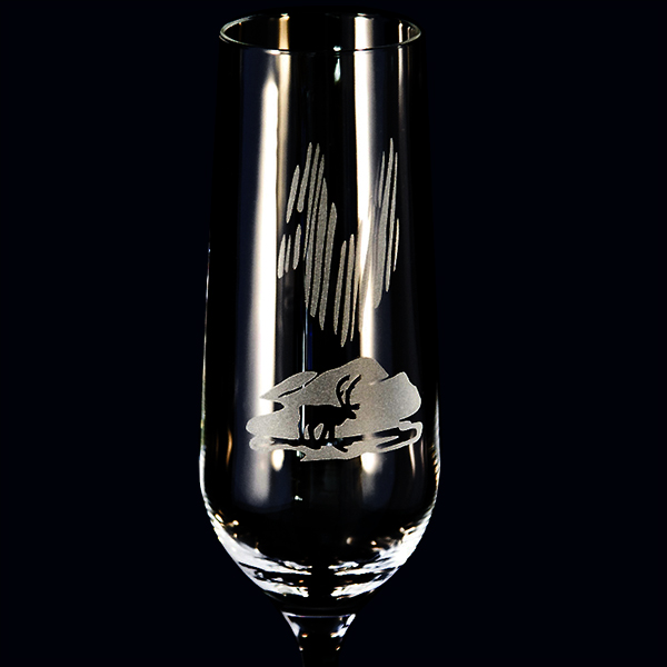 Sektglas Lapplandsfjäll - 2