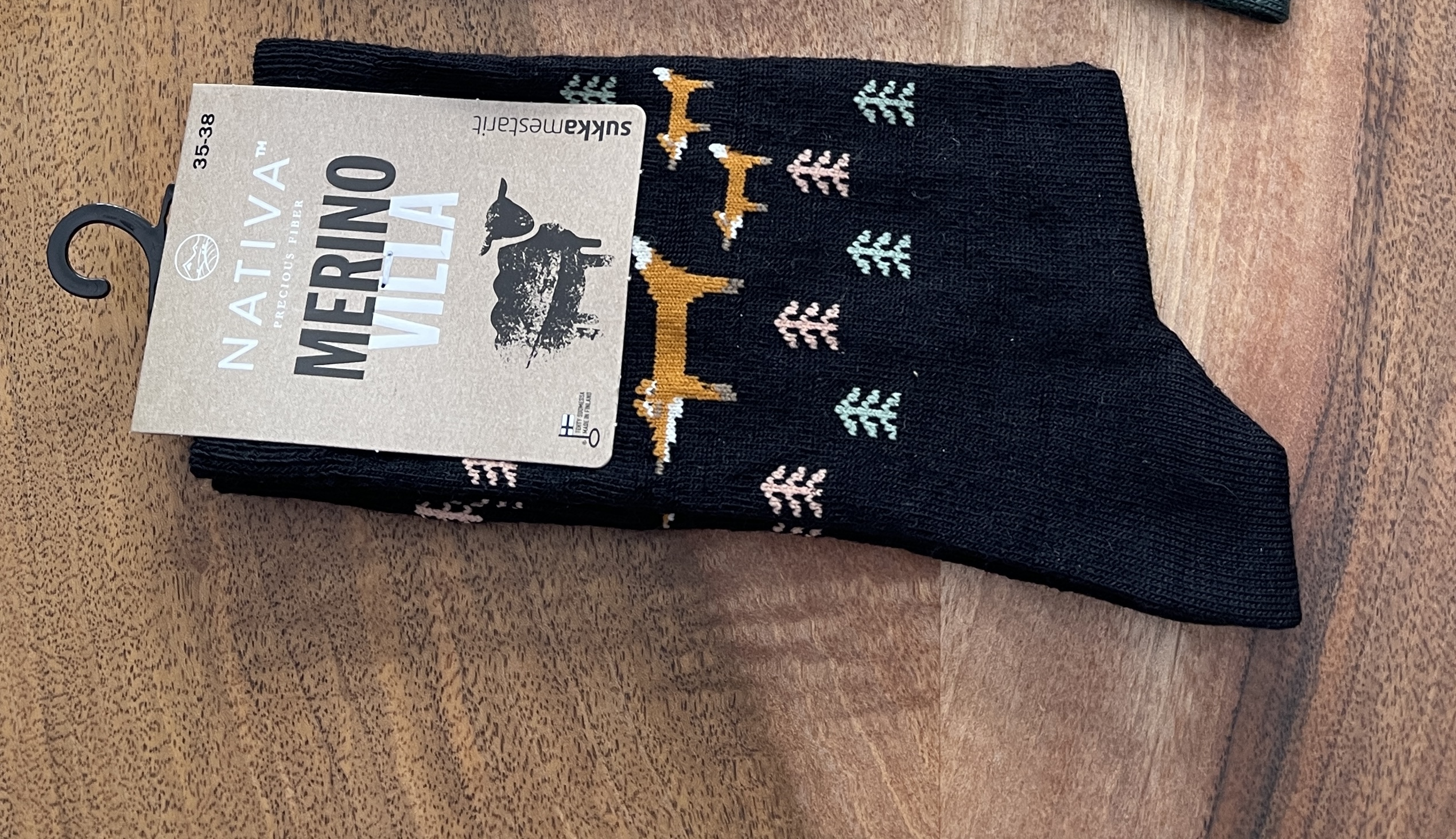 Nativa Merino socks Fox - 2