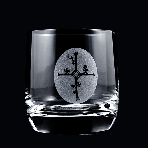 Whiskyglas Schamanentrommel