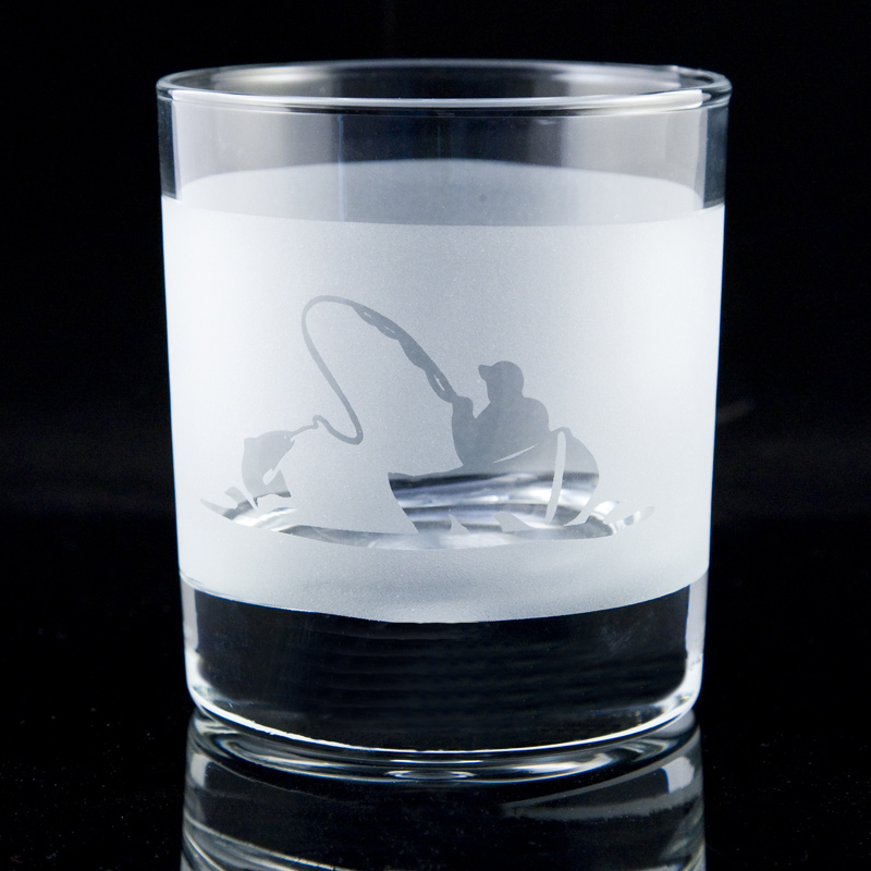 Whiskyglas Angler