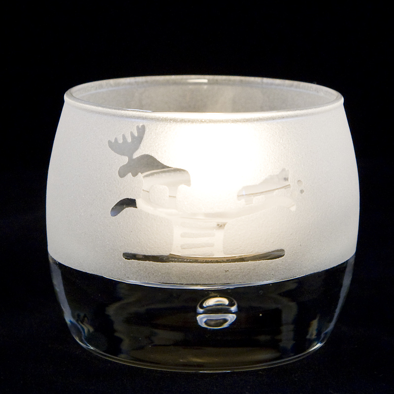 Windlicht Elch und Bär - 2