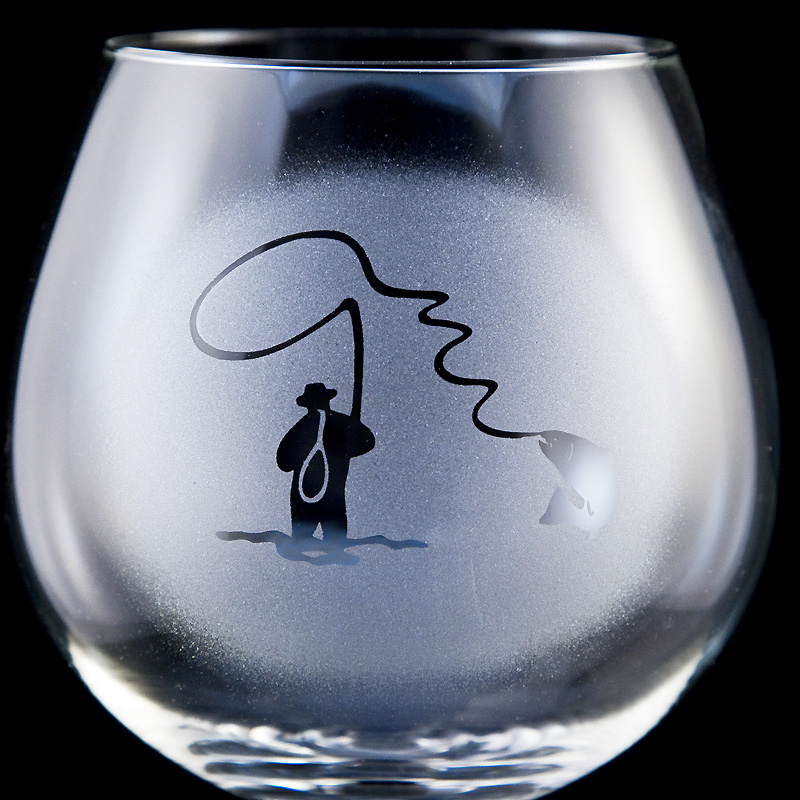 Weinglas Angler - 2