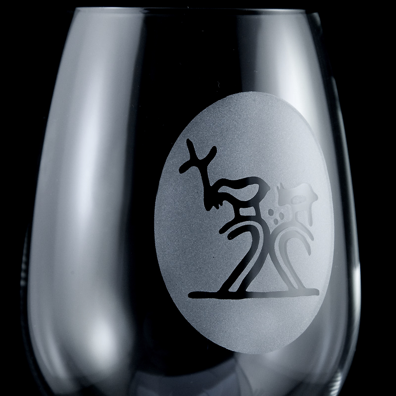 Weinglas Cabernet Schamanentrommel - 2