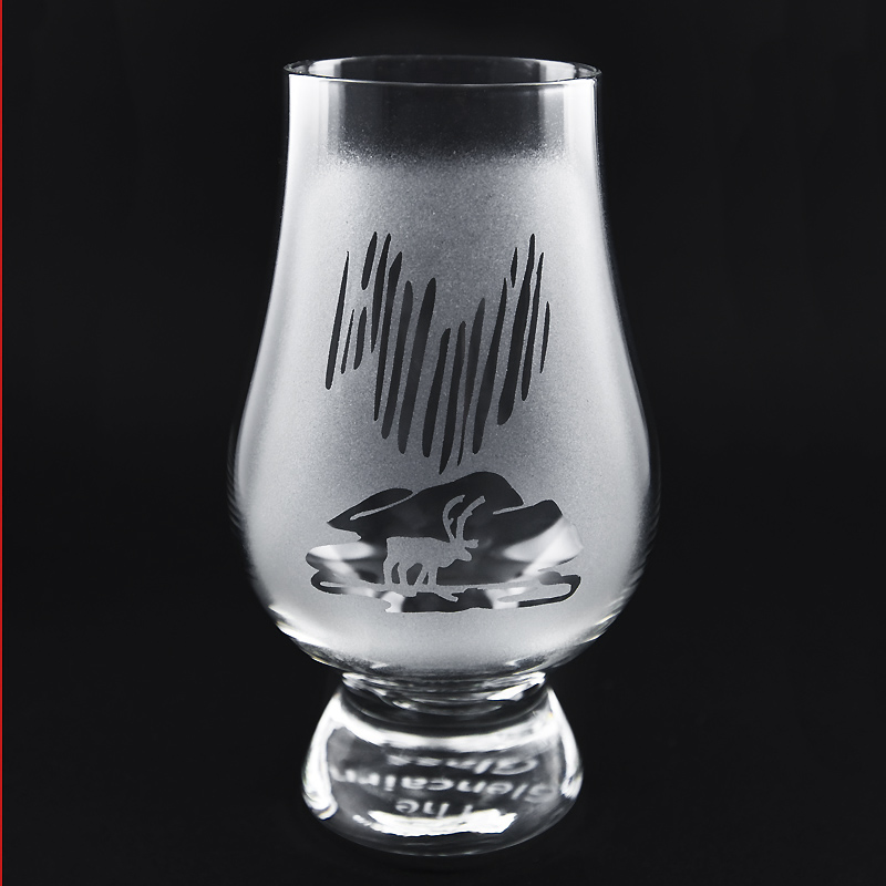 Whiskyglas Glencairn - Nordlicht - 2