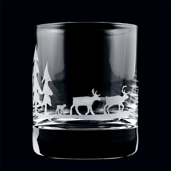 Whiskyglas Serie Norrlands djur - 4