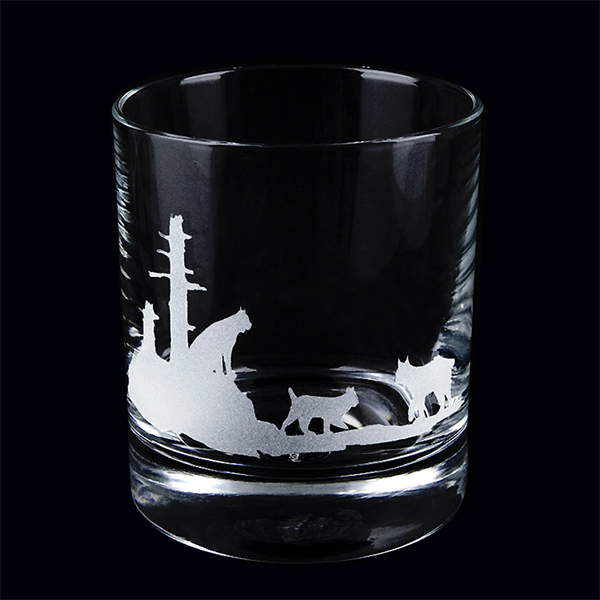 Whiskyglas Serie Norrlands djur - 3
