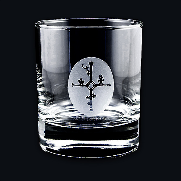 Whiskyglas Schamanentrommel
