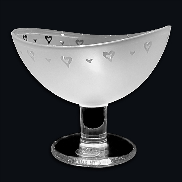 Schale mit Fuss Lappland - verschiedene Motive - 7