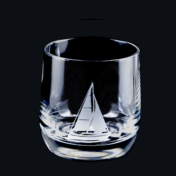 Whiskyglas Segelboot