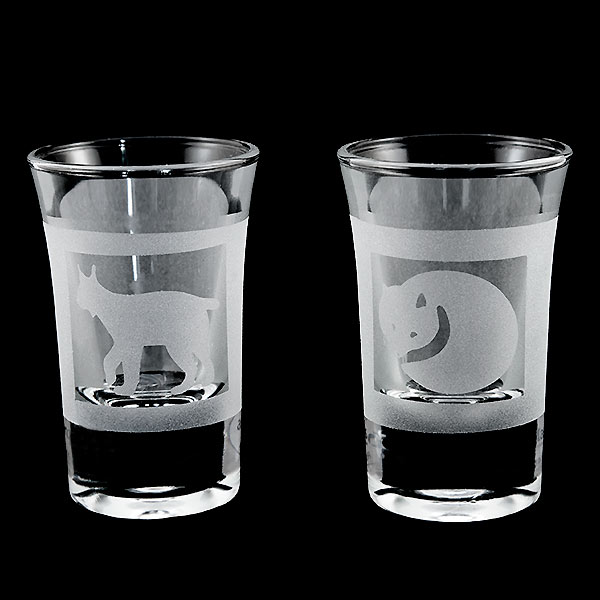Snapsglas - 3