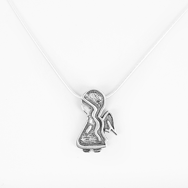 Kette mit Schutzengel - 5