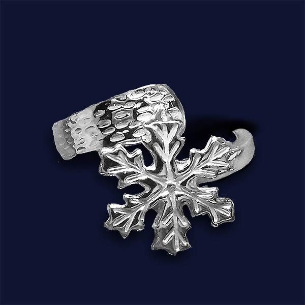 Ring Schneekristall - 2