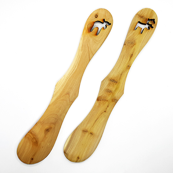 Buttermesser aus Erlenholz