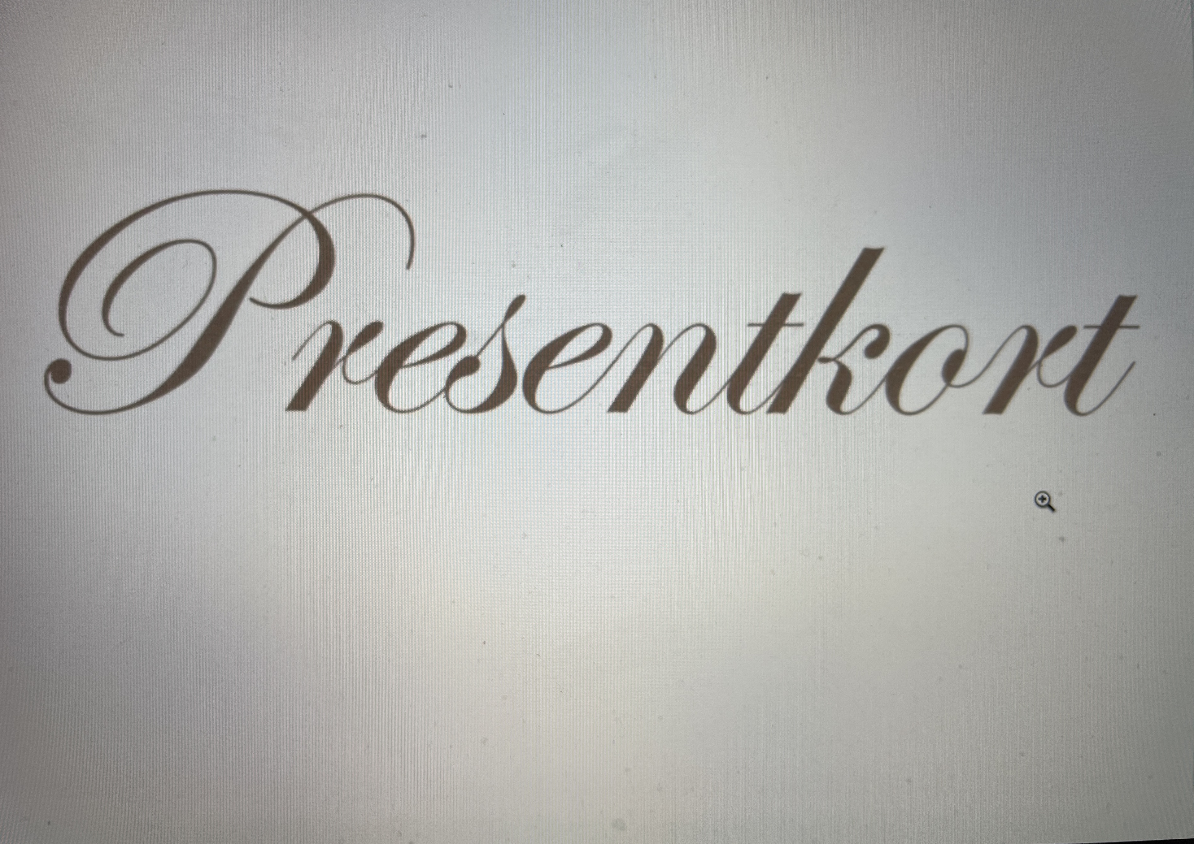 Geschenkgutschein 500 SEK