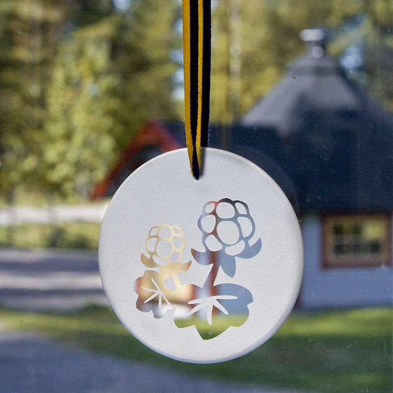 Fensterdekoration rund - 3