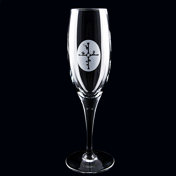 Sektglas Zaubertrommel