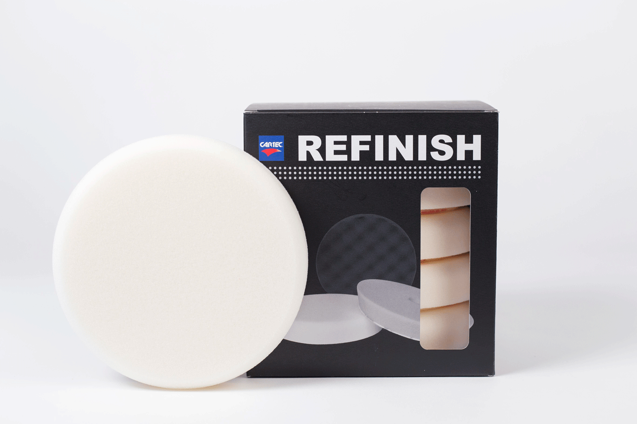 Finishing Pad White Flat 150x30mm